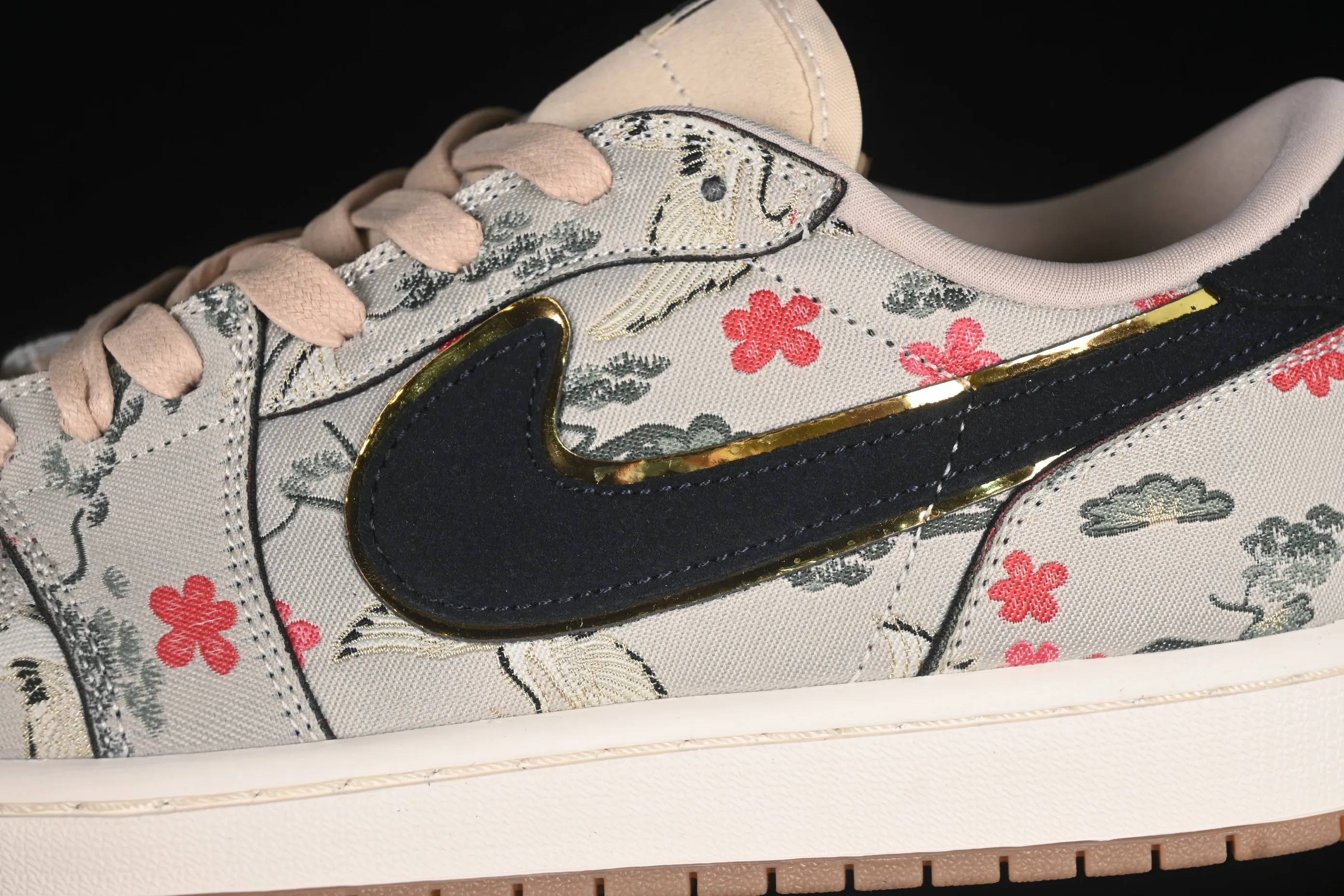 All categories Air Jordan Jordan series basketball shoes Air Jordan 1 Low Rui Hachimura x Air Jordan 1 Low OG "Oatmeal" AJ1 Joe 1 Hachimura co-branded low-top cultural casual sneakers HV8293-100